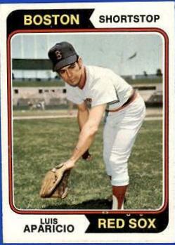 Luis Aparicio #61 Baseball Cards 1974 Topps