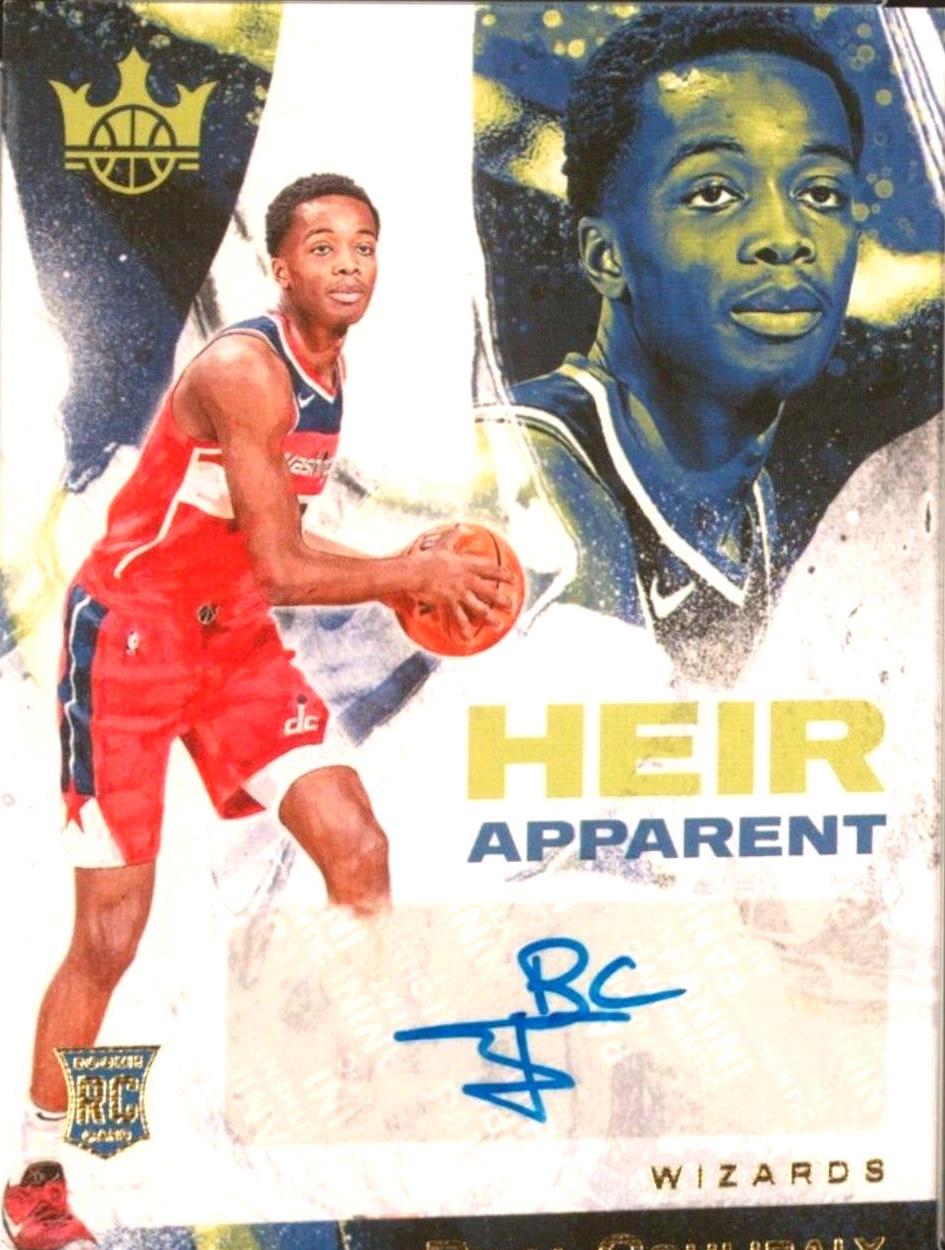 Bilal Coulibaly #HA-COU Basketball Cards 2023 Panini Court Kings Heir Apparent
