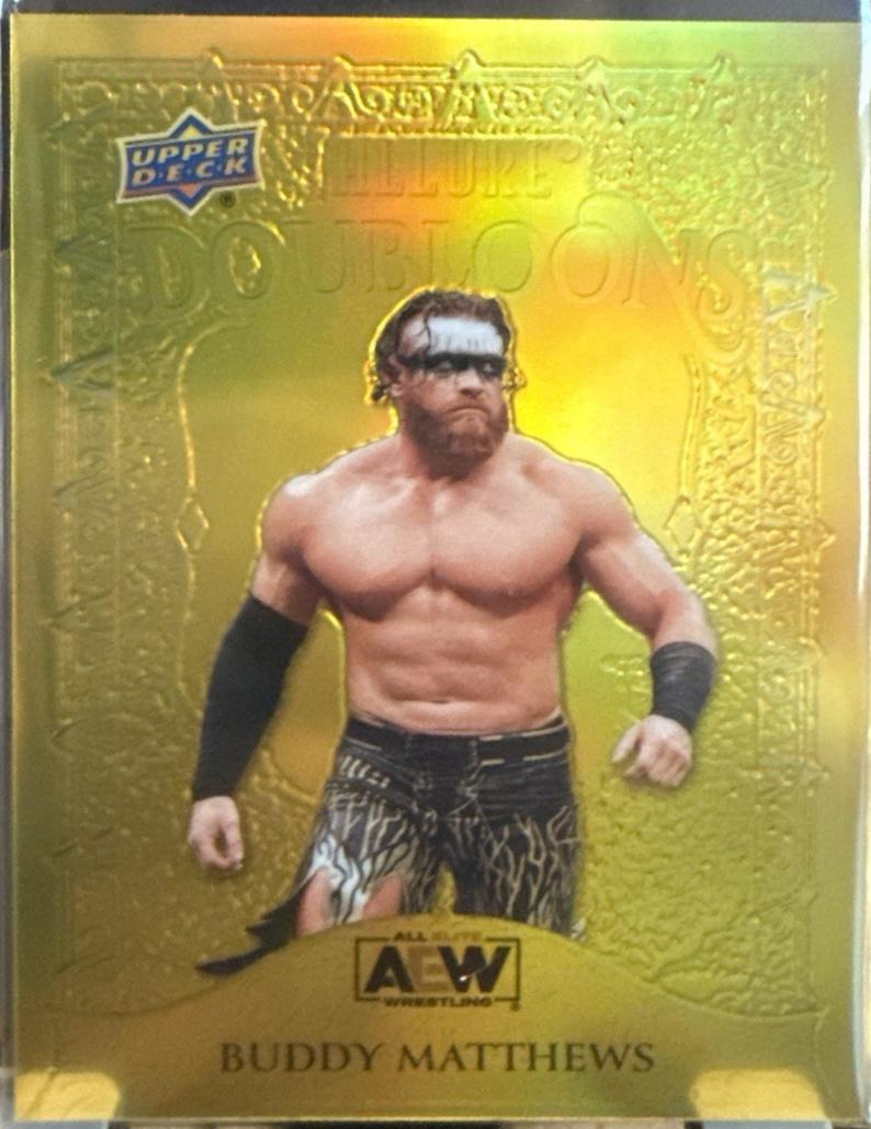 Buddy Matthews #DB-36 Wrestling Cards 2024 Upper Deck Allure AEW Doubloons