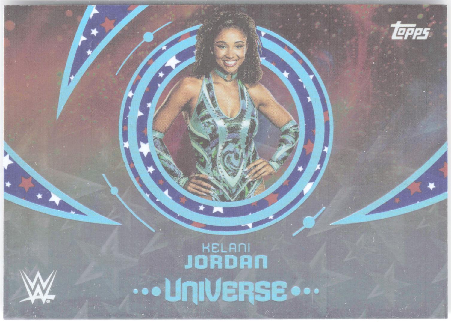 Kelani Jordan [Red White Blue Stars] #134