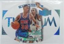 Kerry Kittles #13 Basketball Cards 1997 Metal Universe Titanium