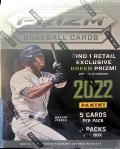 Blaster Box Baseball Cards 2022 Panini Prizm