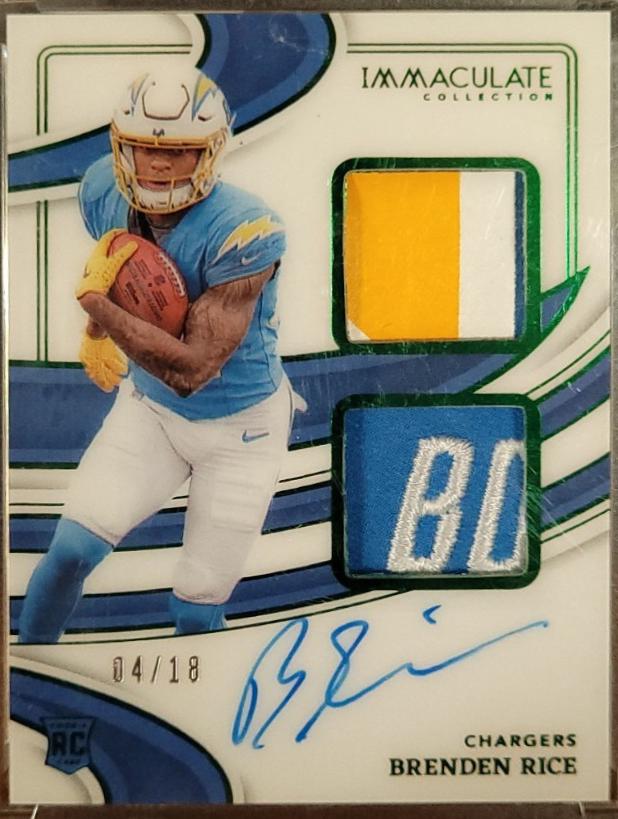 Brenden Rice #134 2024 Panini Immaculate Football