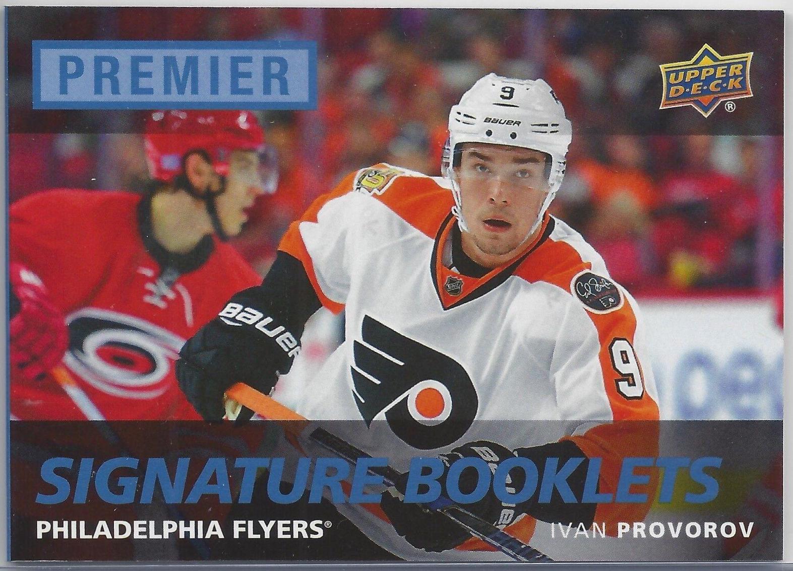 Ivan Provorov #PS-IP Hockey Cards 2016 Upper Deck Premier