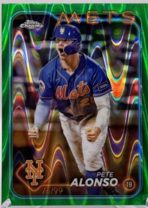 Pete Alonso [RayWave Green Refractor] #269