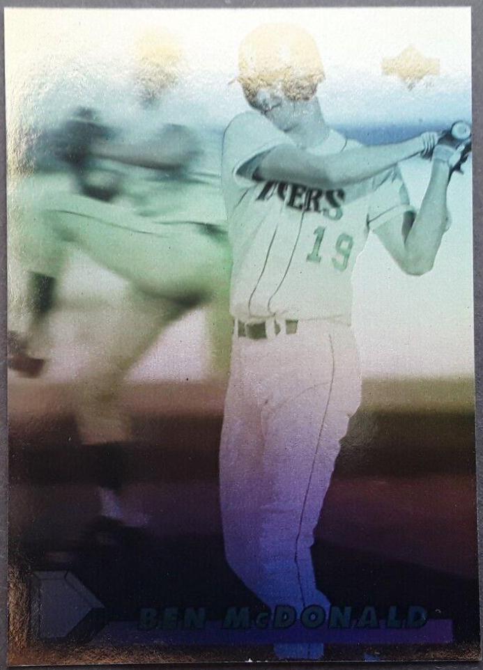 Ben McDonald #CP3 Baseball Cards 1992 Upper Deck College P.O.Y. Hologram