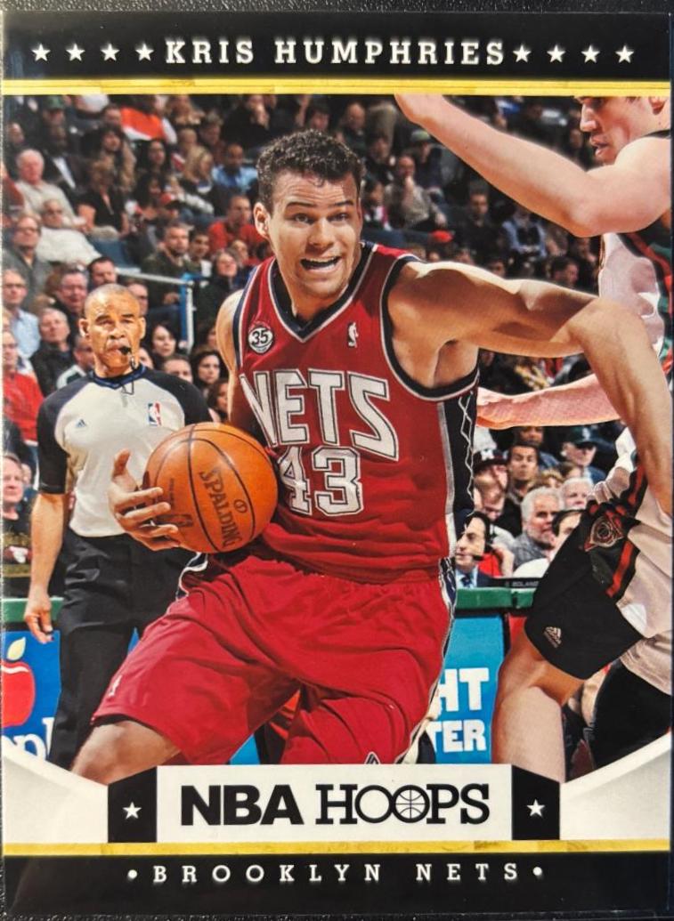 Kris Humphries #10 Basketball Cards 2012 Panini Hoops