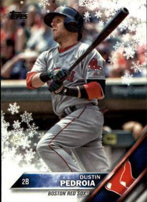 Dustin Pedroia #HMW27 Baseball Cards 2016 Topps Holiday