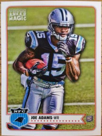 Joe Adams #5 Football Cards 2012 Topps Magic
