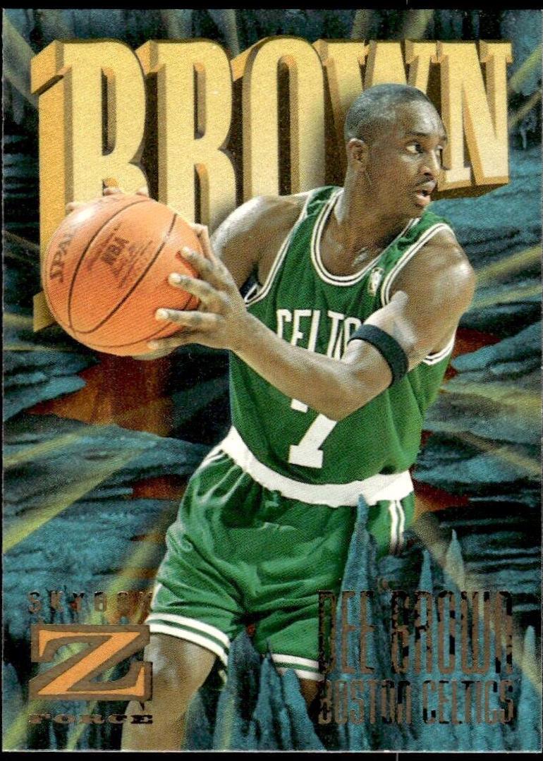 Dee Brown #102 Basketball Cards 1996 Skybox Z Force