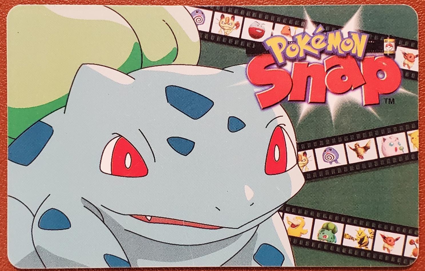 Bulbasaur from Pokemon Snap Blockbuster Video