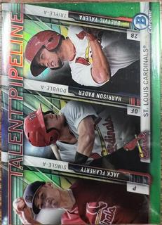 Jack Flaherty, Harrison Bader, Breyvic Valera