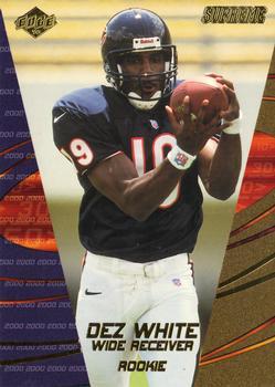 Dez White #U166 Football Cards 2000 Collector's Edge Supreme Update