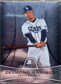 Desmond Jennings #PP2 Baseball Cards 2010 Bowman Platinum Prospects