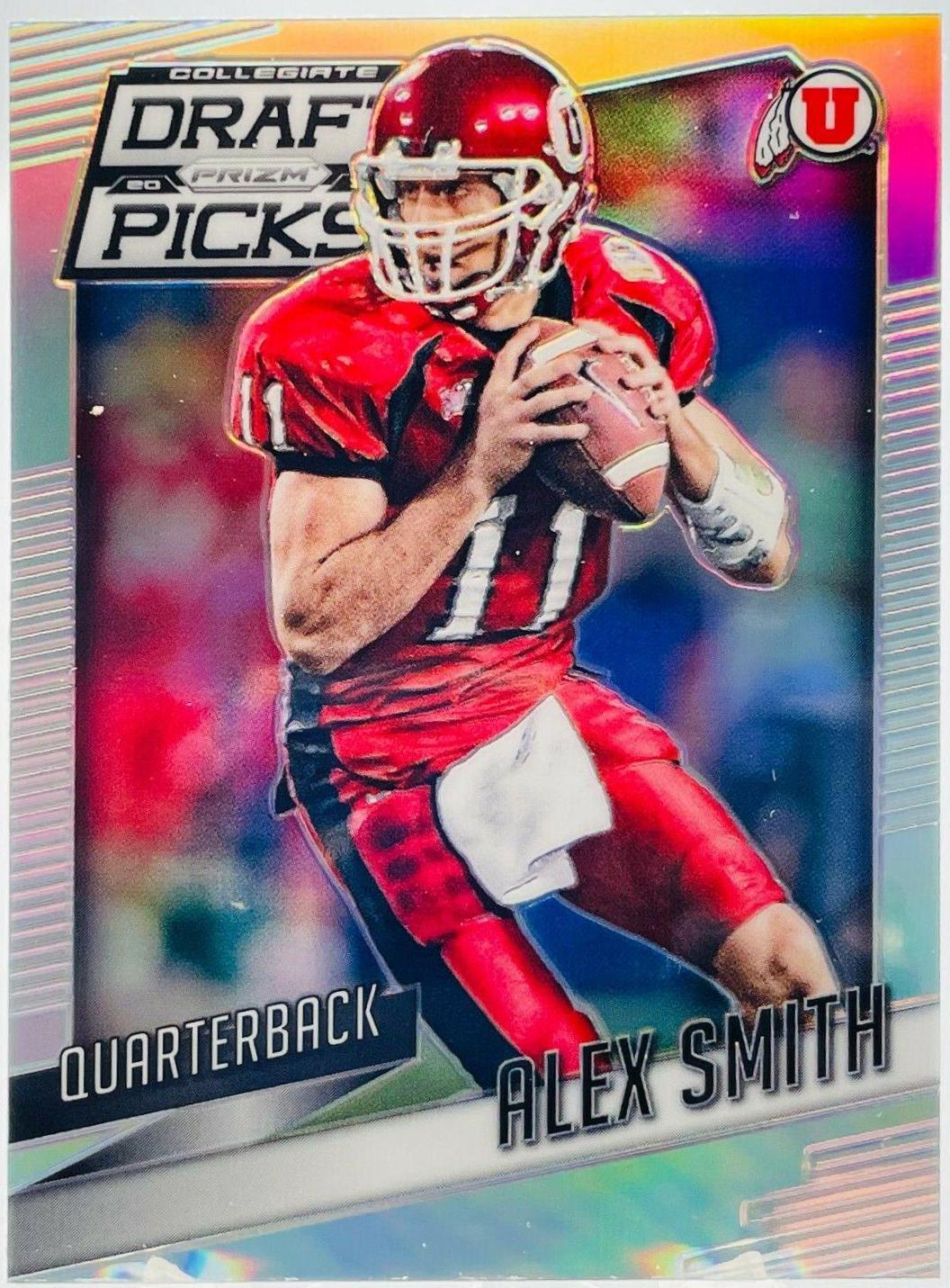 Alex Smith #4 Football Cards 2015 Panini Prizm Collegiate Draft Picks