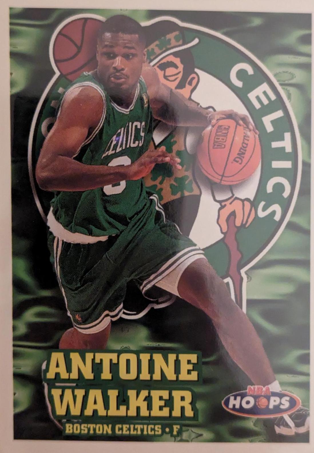 Antoine Walker #17 Basketball Cards 1997 Hoops