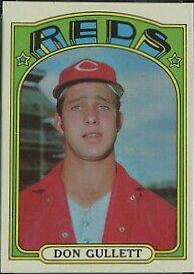 Don Gullett #157 Baseball Cards 1972 Topps