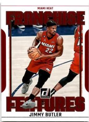Jimmy Butler #13 Basketball Cards 2023 Panini Donruss Franchise Features