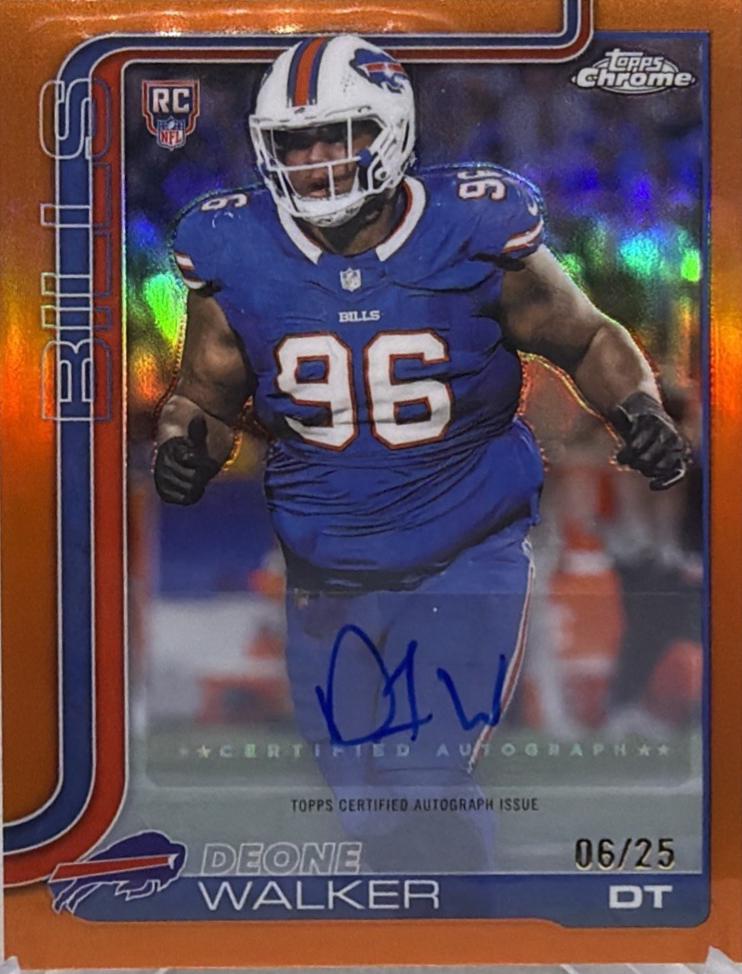 Deone Walker [Orange Refractor] #RA-DW