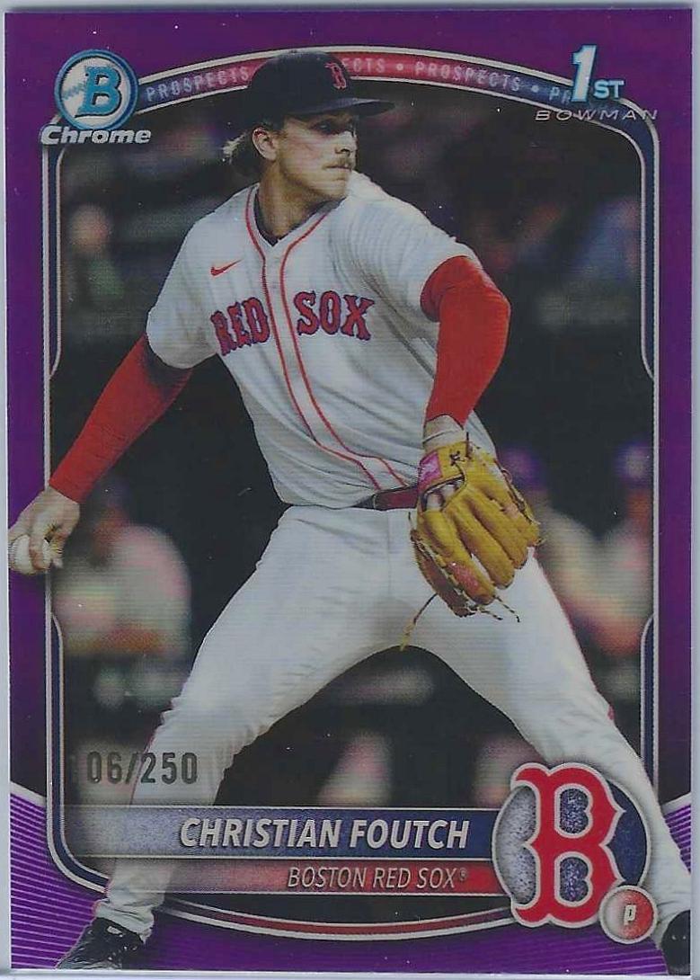 Christian Foutch [Purple Refractor] #BDC-127