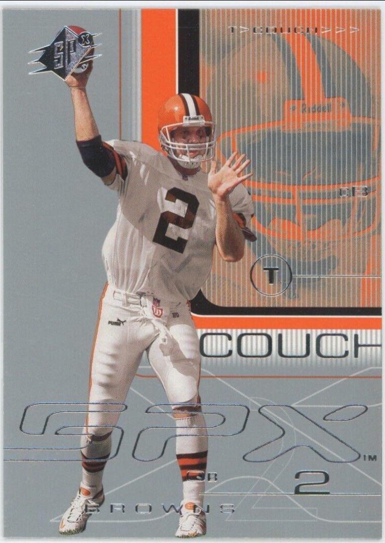 Tim Couch #21 Football Cards 2001 Spx