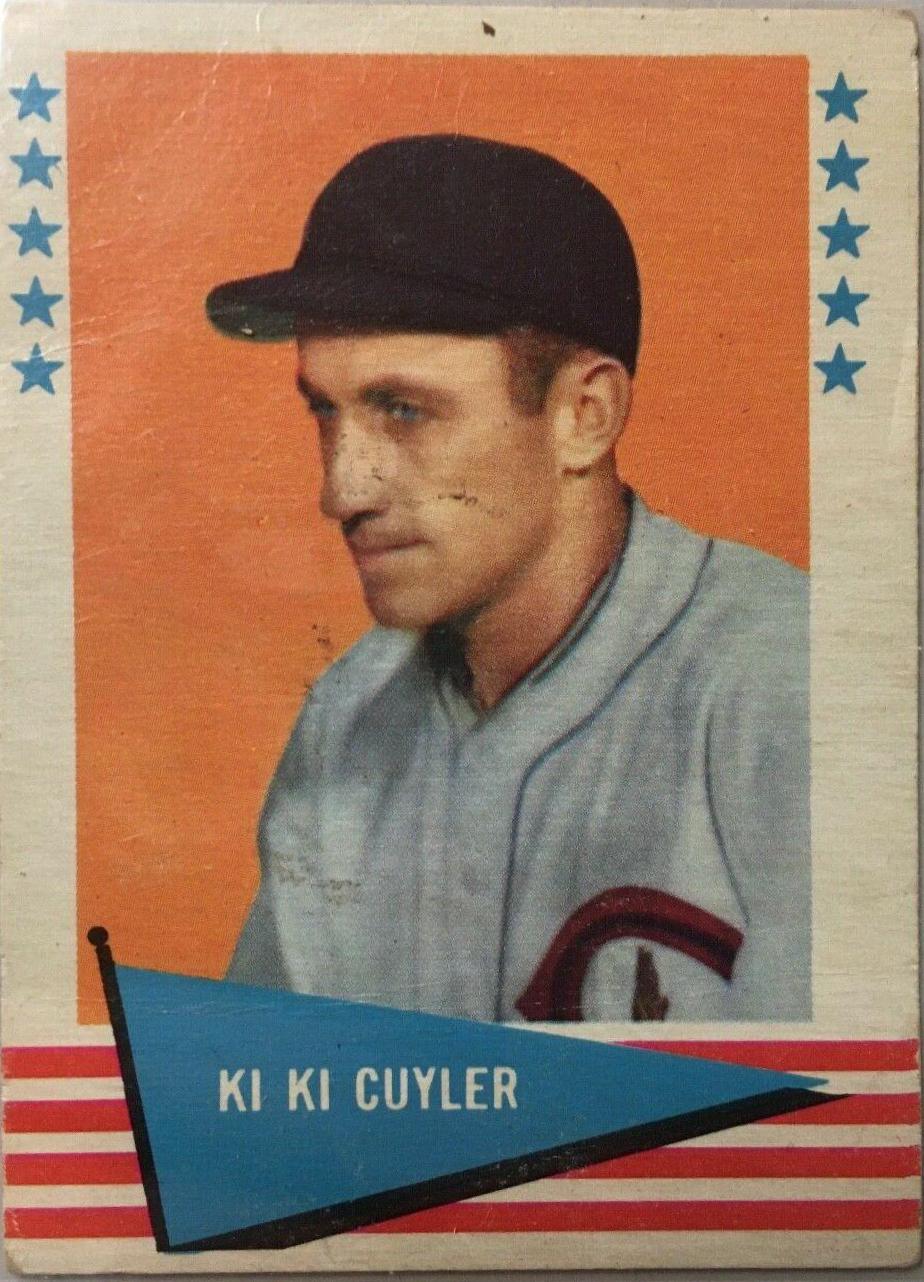 KI KI Cuyler #19 Baseball Cards 1961 Fleer