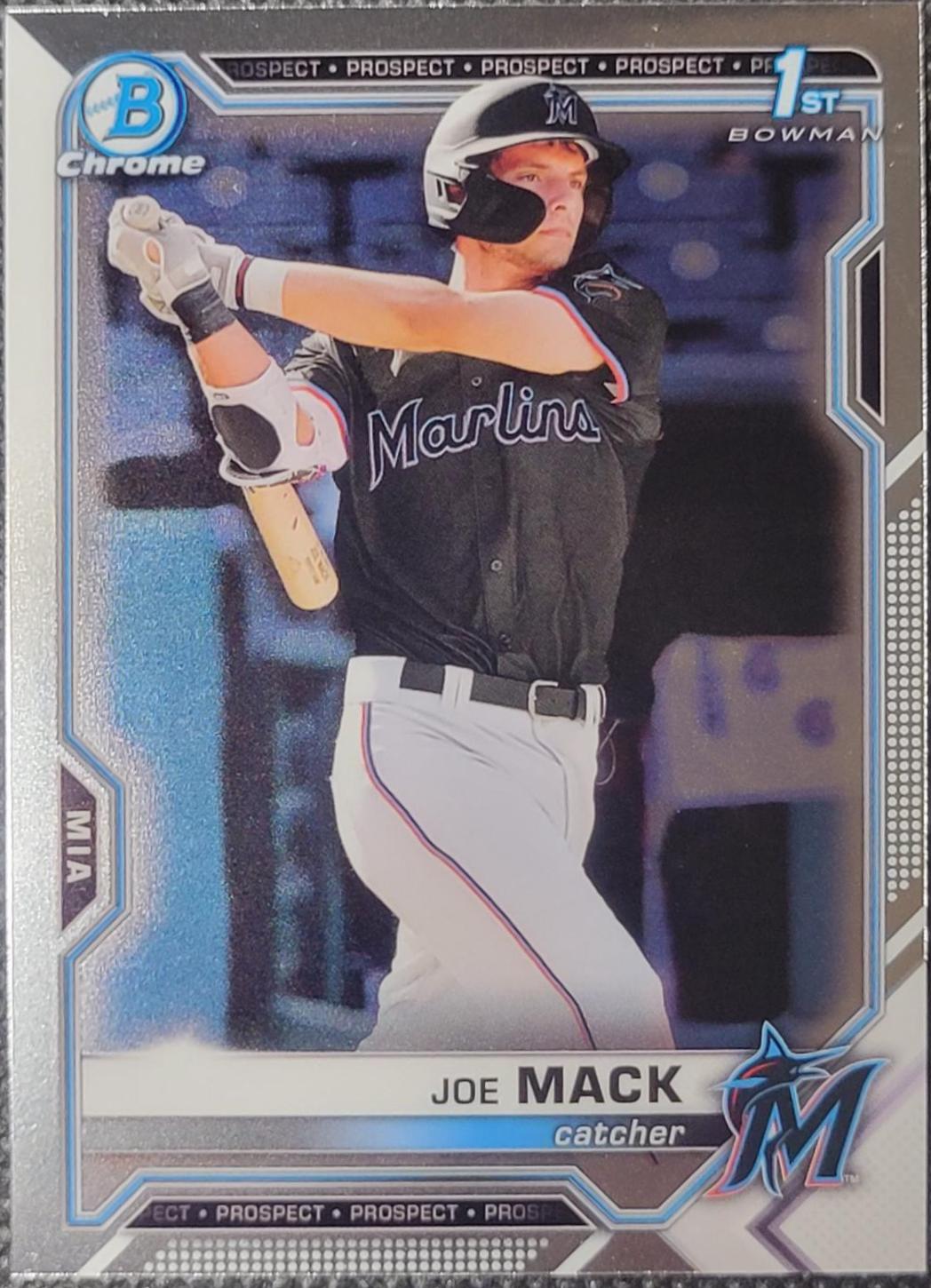 Joe Mack #BDC-159 Baseball Cards 2021 Bowman Draft Chrome