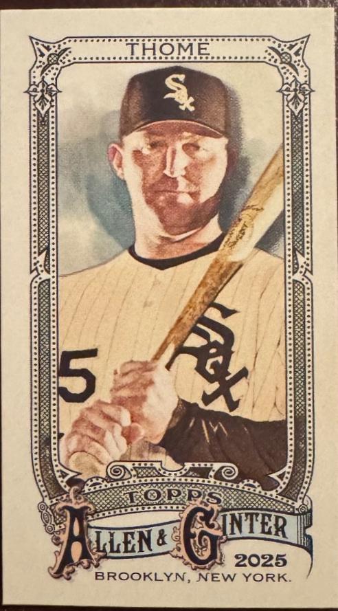 Jim Thome [Allen Ginter Mini] #347 Prices | 2025 Topps Allen and Ginter ...