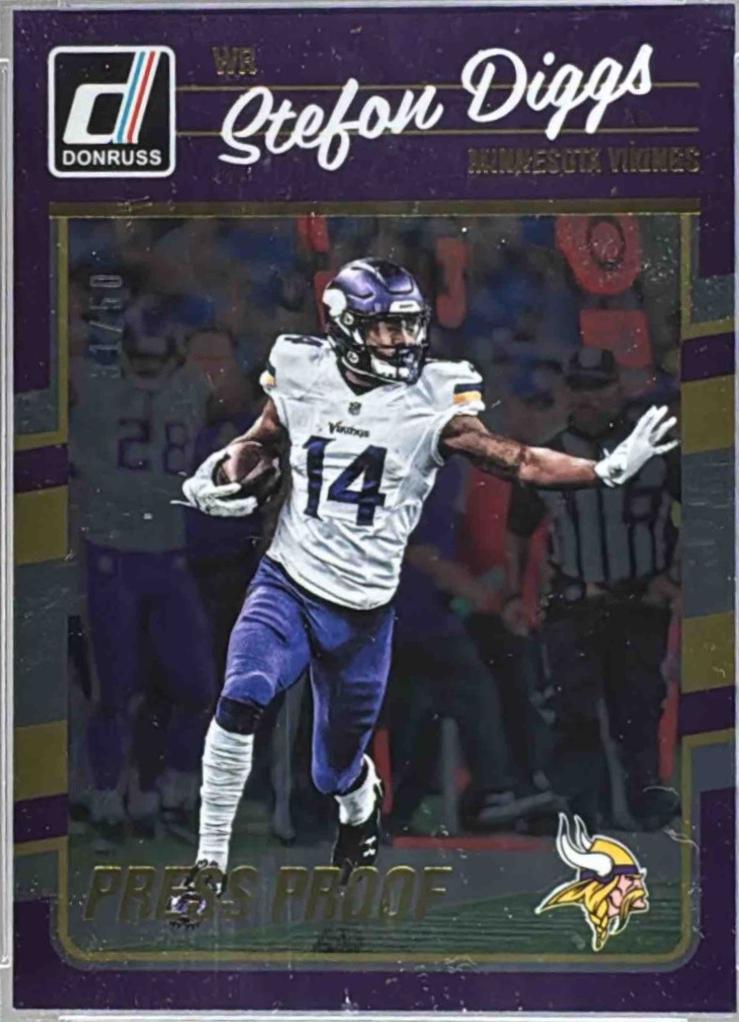 Stefon Diggs #173 2016 Panini Donruss Football