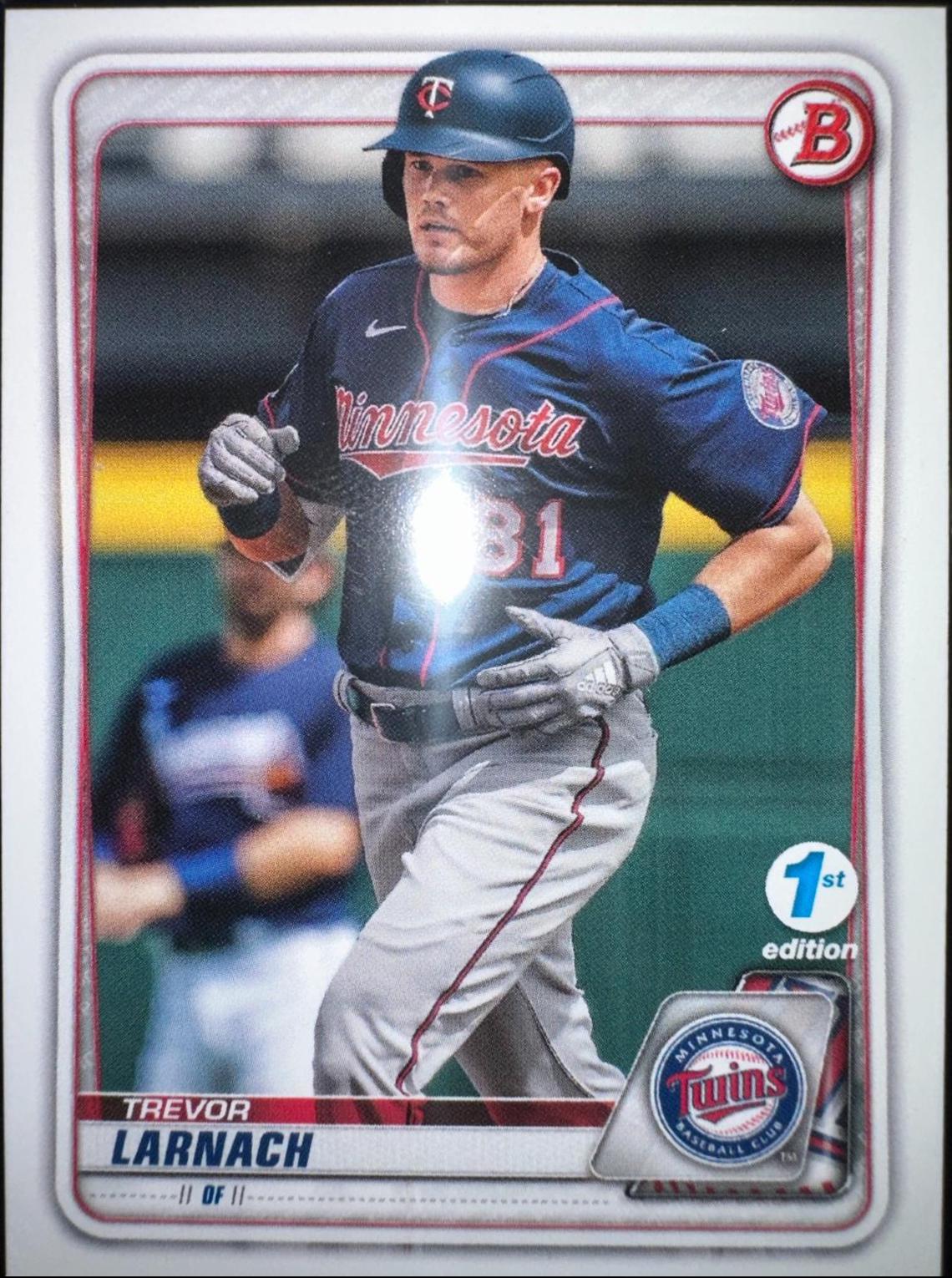 Trevor Larnach #BD-102 Baseball Cards 2020 Bowman Draft 1st Edition