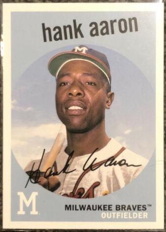 Hank Aaron #1 Baseball Cards 2018 Topps Archives