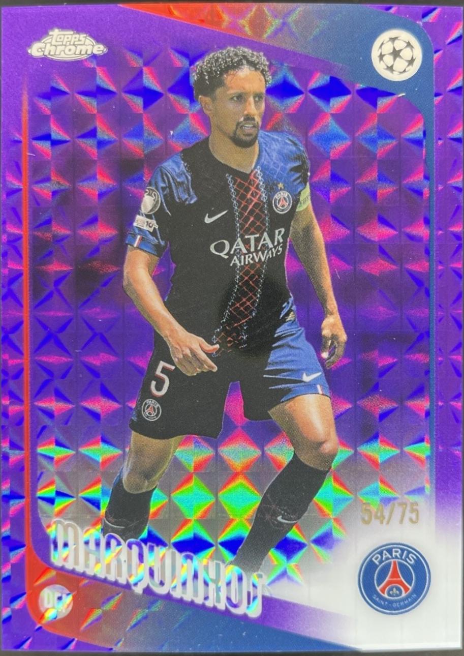 Marquinhos [Purple Geometric Refractor] #92
