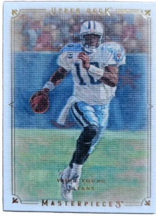 Vince Young #87 2008 Upper Deck Masterpieces Football