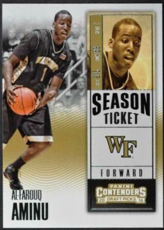 Al Farouq Aminu #2 Basketball Cards 2016 Panini Contenders Draft Picks