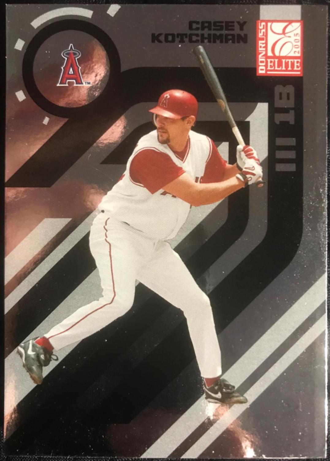 Casey Kotchman #2 Baseball Cards 2005 Donruss Elite