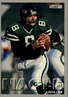 Browning Nagle #390 Football Cards 1993 Fleer