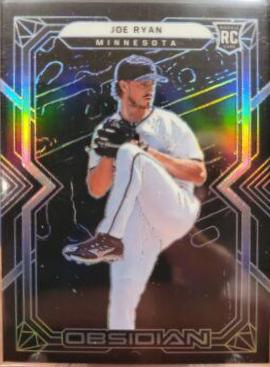 Joe Ryan #18 Baseball Cards 2022 Panini Chronicles Obsidian