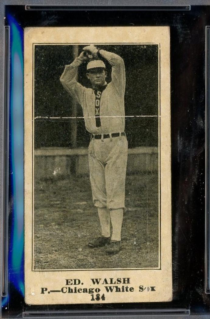 1916 Ed. Walsh [Blank Back] #184