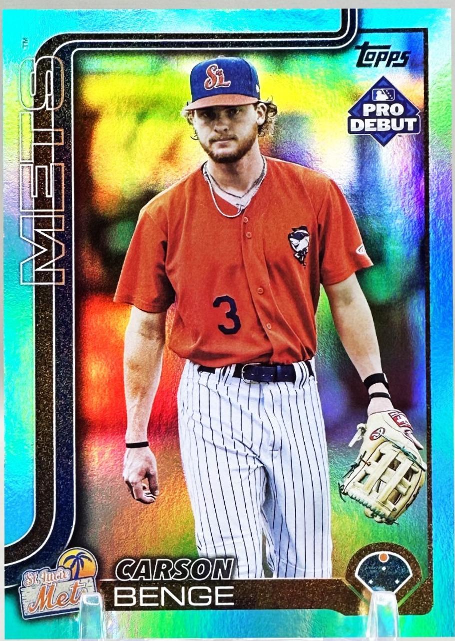 Carson Benge [Aqua Foil] #PD-55