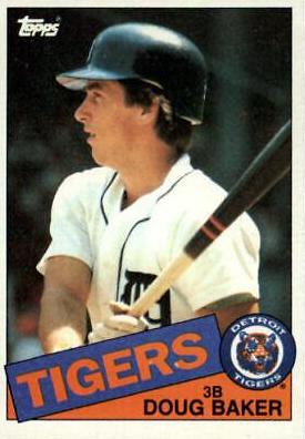 Doug Baker #269 Baseball Cards 1985 Topps