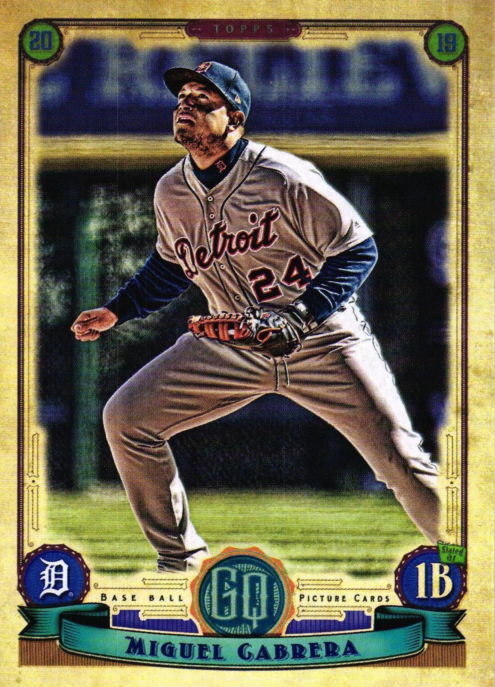 Miguel Cabrera #66 2019 Topps Gypsy Queen Baseball