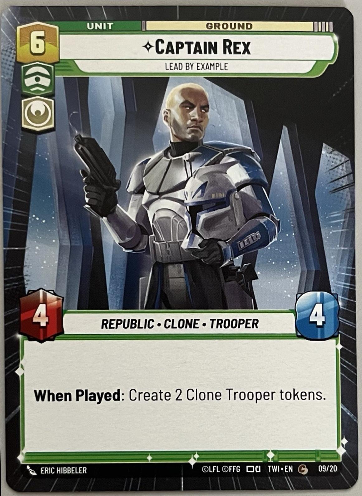 Captain Rex - Lead by Example #97 Star Wars Unlimited: Twilight of the Republic