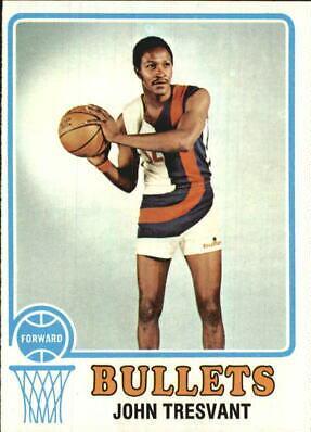 John Tresvant #26 Basketball Cards 1973 Topps