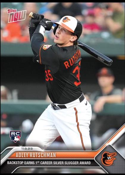 Adley Rutschman #OS-4 Baseball Cards 2023 Topps Now