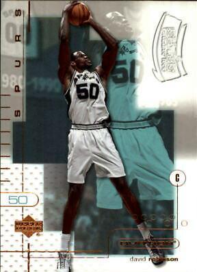 David Robinson #77 Basketball Cards 2001 Upper Deck Ovation