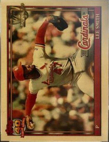 Lee Smith #660 Baseball Cards 1991 Topps Desert Shield