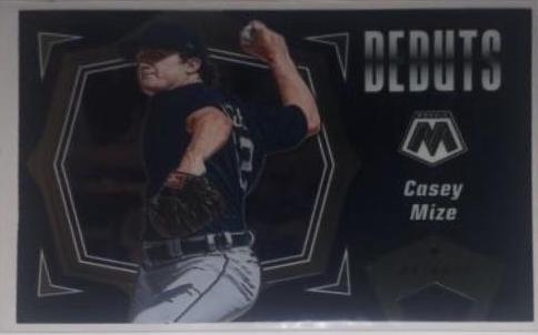 Casey Mize #PD13 Baseball Cards 2021 Panini Mosaic Debuts