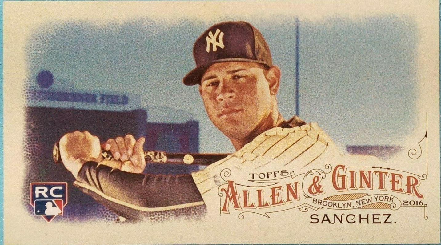Gary Sanchez [Mini A & G Back] #152 Prices | 2016 Topps Allen & Ginter ...
