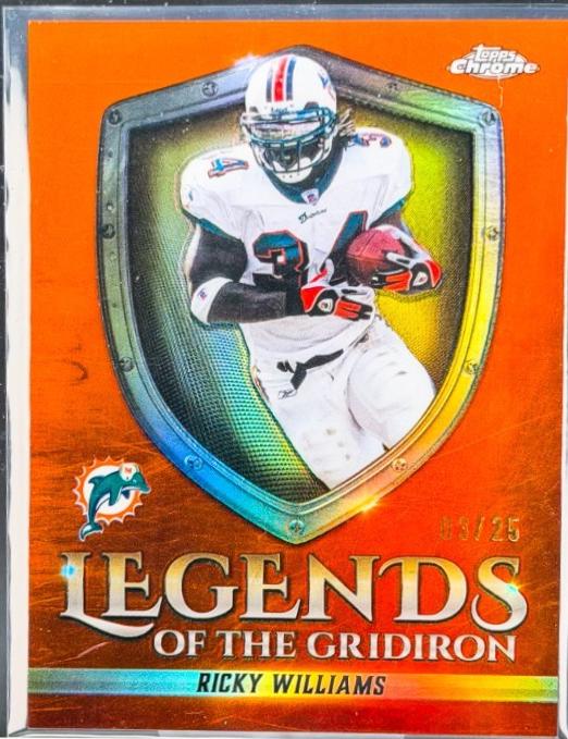 Ricky Williams [Orange Refractor] #LOG-14