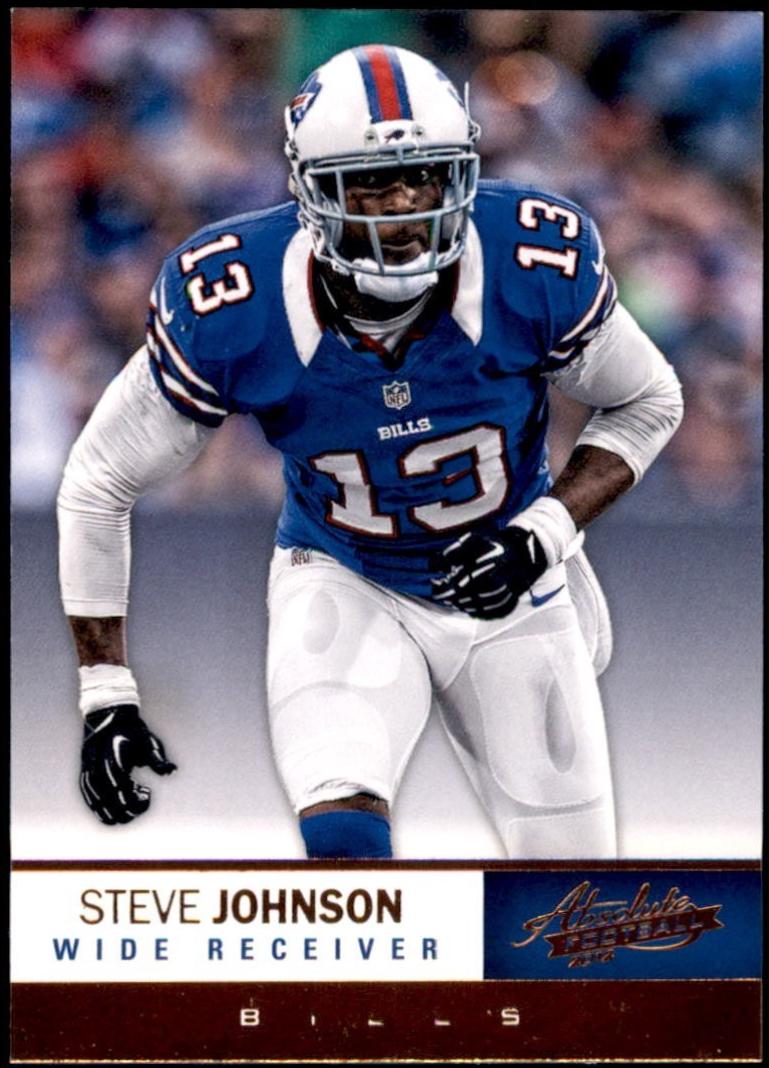 Steve Johnson #29 2012 Panini Absolute Football